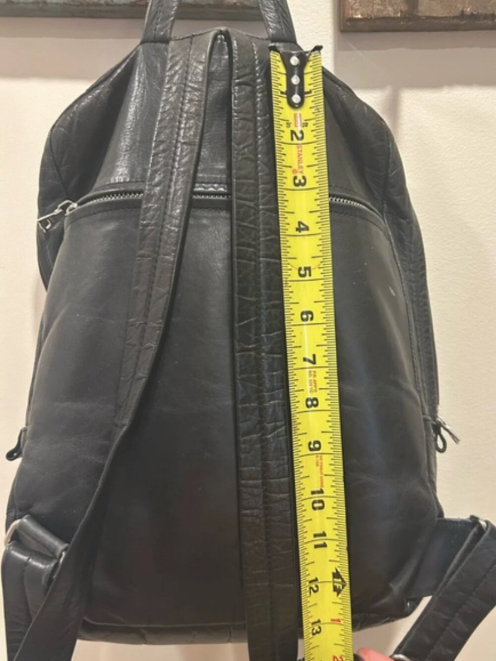 M0851 Leather Backpack - Picture 8 of 9